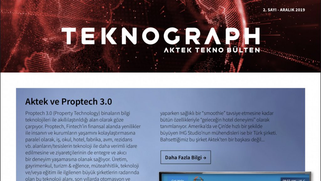 aktek tekno bülten teknograph