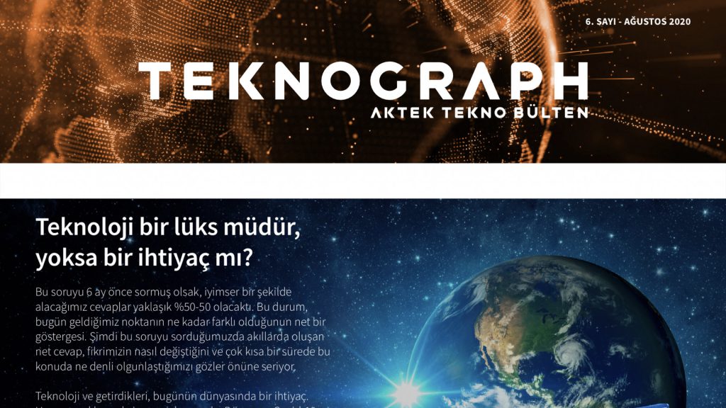 aktek tekno bülten teknograph