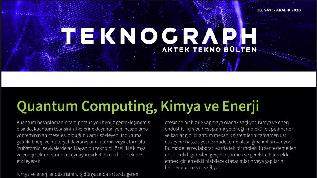 aktek tekgnograph 10 sayı 1