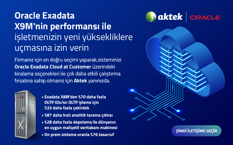 Aktek Oracle Exadata Cloud at Customer